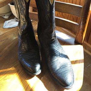 Nocona black boots